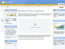 Tablet Screenshot of de.lets-focus.com